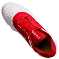 Under Armour Men's Yard 3.0 Baseball Turf Shoes, White/Red