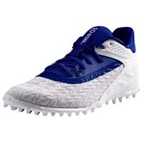 Under Armour Men's Yard 3.0 Baseball Turf Shoes, White/Royal