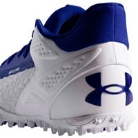 Under Armour Men's Yard 3.0 Baseball Turf Shoes, White/Royal