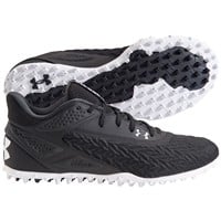 Under Armour Men's Yard 3.0 Baseball Turf Shoes, Black/White