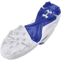 Under Armour Men's Leadoff 3.0 Mid Molded Baseball Cleats, Royal