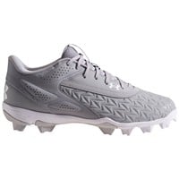 Under Armour Men's Leadoff Low RM 3.0 Molded Baseball Cleats, Grey