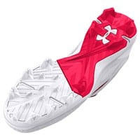 Under Armour Men's Leadoff Low RM 3.0 Molded Baseball Cleats, Red