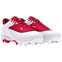 Under Armour Men's Leadoff Low RM 3.0 Molded Baseball Cleats, Red
