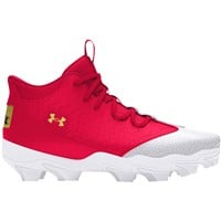 Under Armour Men's Harper 9 RM Molded Baseball Cleats, Red
