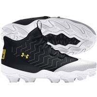 Under Armour Men's Harper 9 RM Molded Baseball Cleats, Black