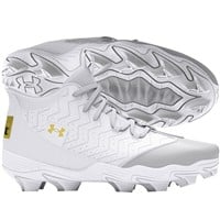 Under Armour Men's Harper 9 RM Molded Baseball Cleats, White