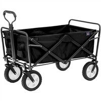 MACSPORTS Outdoor Utility Cart Wagon, z-black