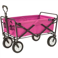 MACSPORTS Outdoor Utility Cart Wagon, z-pink