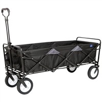 MACSPORTS Outdoor XL Extended Cart Wagon, z-black-v