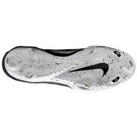 NIKE Men's Alpha Huarache NXT Metal Baseball Cleats, White/Black