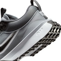 NIKE Men's Air Diamond Varsity Baseball Turf Shoes, Grey/Grey