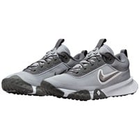 NIKE Men's Air Diamond Varsity Baseball Turf Shoes, Grey/Grey
