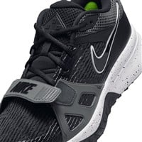 NIKE Men's Air Zoom Diamond Elite Baseball Turf Shoes, Black/White/Grey
