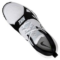NIKE Men's Air Zoom Diamond Elite Baseball Turf Shoes, White/Black