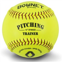Bownet Softball Spinner Trainer, Yellow