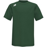 New Balance Youth Tech Baseball T-Shirt, Dark Green