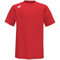 New Balance Youth Tech Baseball T-Shirt, Red