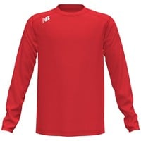 New Balance Youth Tech Long Sleeve Baseball T-Shirt, Red