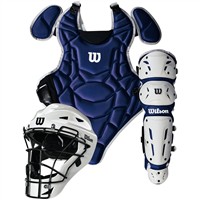 Wilson Youth EZ Gear 2 Catcher's Set, Royal