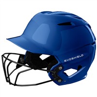 Evoshield XVT 2.0 Batting Helmet w/Facemask, Royal