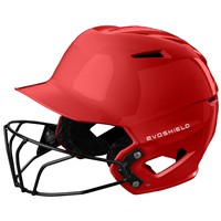 Evoshield XVT 2.0 Batting Helmet w/Facemask, Scarlet