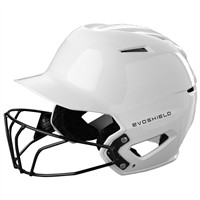 Evoshield XVT 2.0 Batting Helmet w/Facemask, Team White