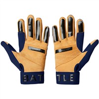 Warstic Workman3 Baseball Batting Gloves, Navy