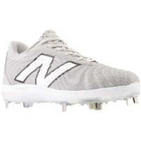 New Balance Mens FuelCell 4040v7 Low Metal Baseball Cleat - Discontinued Options, Grey/White