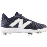 New Balance Mens FuelCell 4040v7 Low Metal Baseball Cleat - Discontinued Options, Navy/White