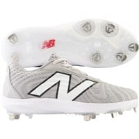 New Balance Mens FuelCell 4040v7 Low Metal Baseball Cleat - Discontinued Options, Grey/White