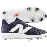 New Balance Mens FuelCell 4040v7 Low Metal Baseball Cleat - Discontinued Options, Navy/White