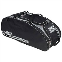 No Errors Dinger II Wheeled Bat Bag, Black