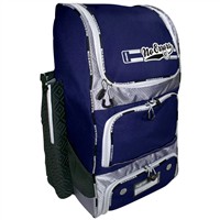 No Errors Top Pick II Bat Pack, Navy/Silver