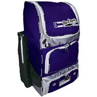 No Errors Top Pick II Bat Pack, Purple/Silver
