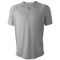 Evoshield Men's Pro Team 3.0 Baseball Training T-Shirt, Light Grey