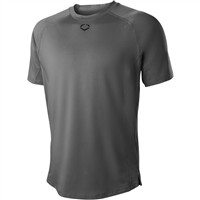 Evoshield Men's Pro Team 3.0 Baseball Training T-Shirt, Charcoal