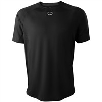 Evoshield Youth Pro Team 3.0 Baseball Training T-Shirt, Black