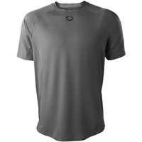 Evoshield Youth Pro Team 3.0 Baseball Training T-Shirt, Charcoal