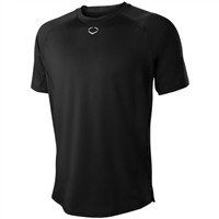 Evoshield Youth Pro Team 3.0 Baseball Training T-Shirt, Black