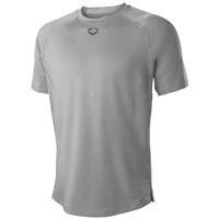 Evoshield Youth Pro Team 3.0 Baseball Training T-Shirt, Light Grey