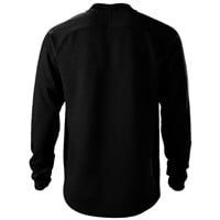 Evoshield Men's 6-4-3 Baseball Henley Sweatshirt, Black