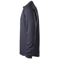 Evoshield Men's 6-4-3 Baseball Henley Sweatshirt, Dark Grey