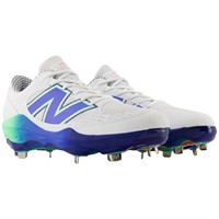 New Balance Men's 3000v7 Metal Baseball Cleats, White/Navy