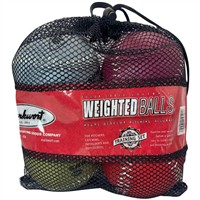 Markwort 12in Weighted Ball Set of 4, 2-z