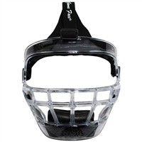 Markwort GameFace Softball Fielders Mask, Clear/Black
