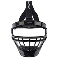 Markwort GameFace Softball Fielders Mask, Black/Black