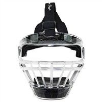 Markwort GameFace Softball Fielders Mask, Clear/Black