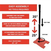Markwort Rotor Systems USA Batting Tee, 2-z
