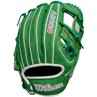 Wilson A2000 Shiners Limited Edition 1786 11.5in Baseball Glove (WBW102535115), Green/White